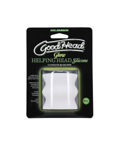GoodHead Silicone Glow Helping Head - Frost